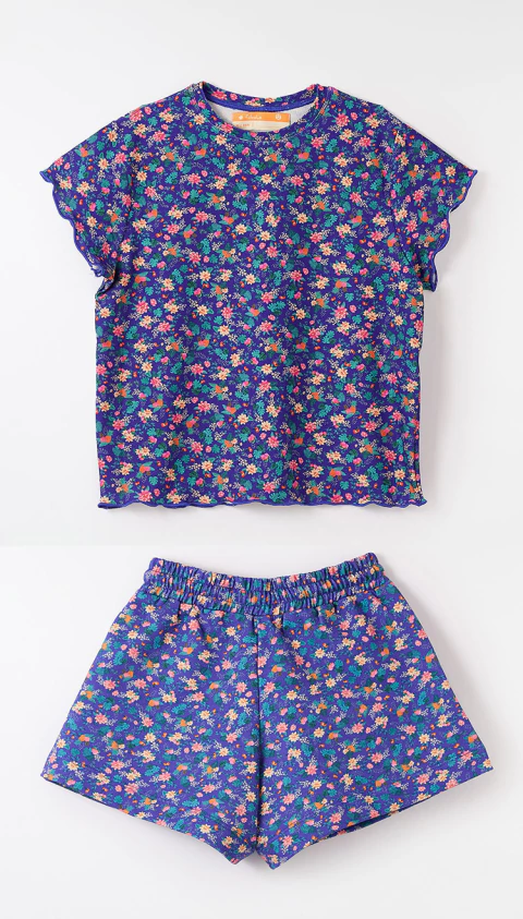 Conjunto Malha Jardim Fruta - Farm Futura