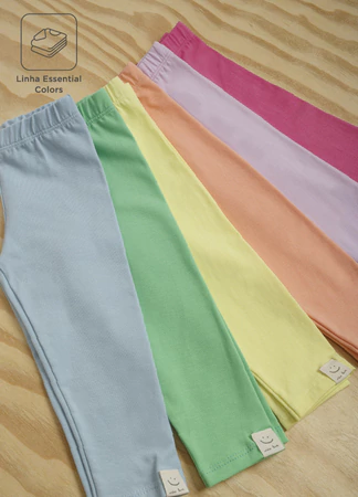 Calça Bebe Cotton Azul - Bugbee