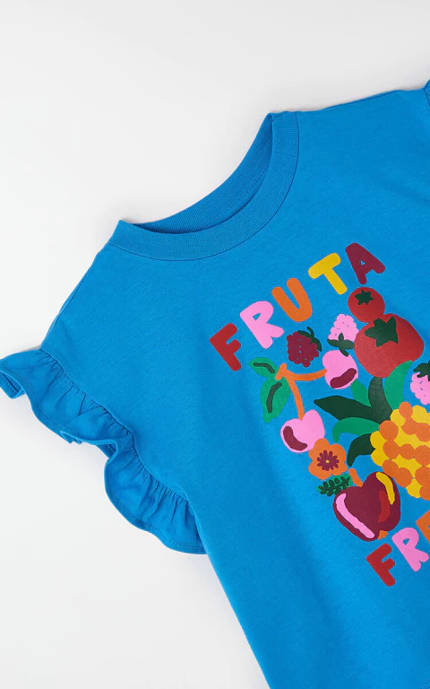 Blusa Silk Fruta Fresca - Fabula