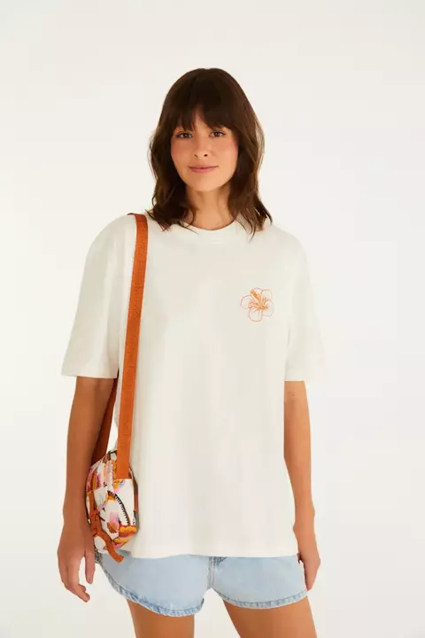 T-Shirt Ipanema Rio Neon Off Adulto - Farm