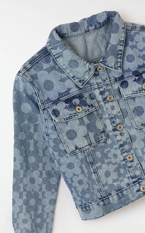 Jaqueta Jeans Love Daisy - Farm Futura