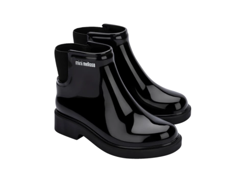 Bota Mini Melissa Chelsea Preto - Melissa