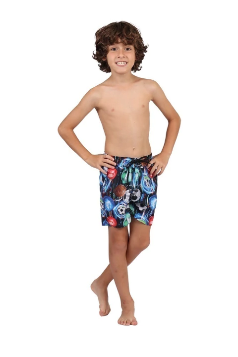 Short Kids Pedro Estampa Multiverso - Siri