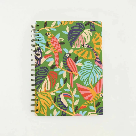 Caderno Universitário Bosque Pássaros - Farm