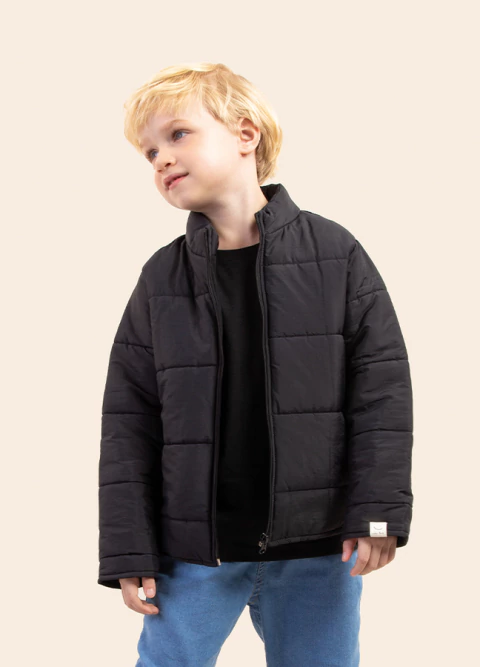 Jaqueta Tactel Dublado Preto - Bugbee