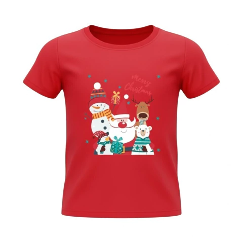 Camiseta Natal Merry Christmas - Kurumim
