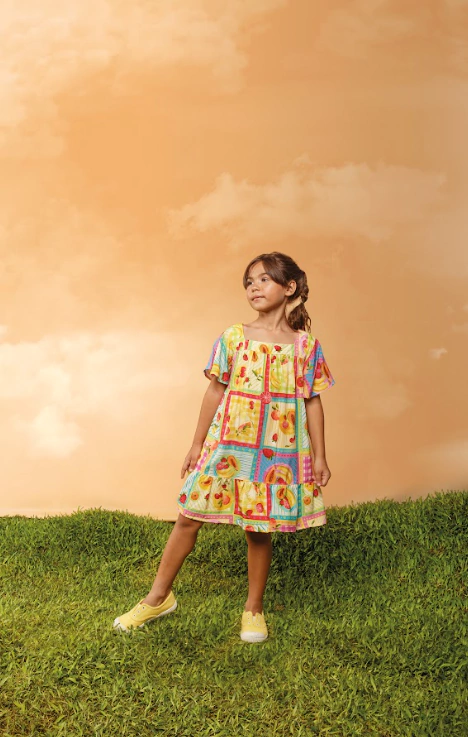 Vestido Viscose Digital - Bugbee