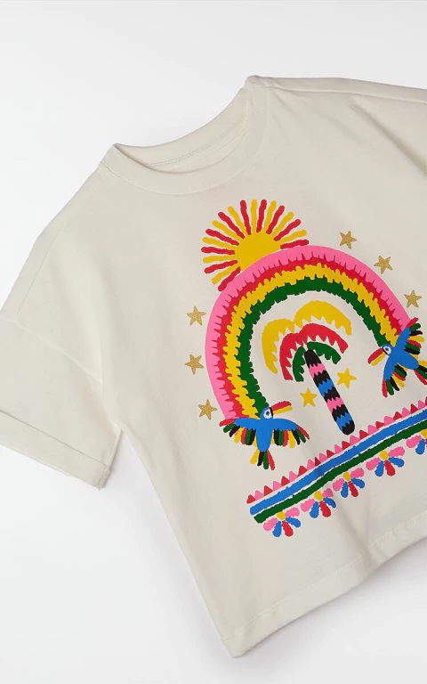 Blusa Silk Animales - Fabula