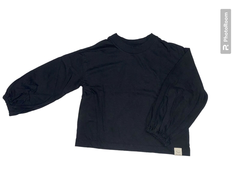 Blusa Meia Malha Preto- Bugbee
