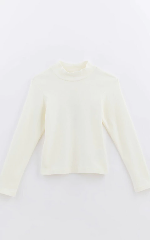 Blusa Ribana Basico Manga Longa Cores - Fabula