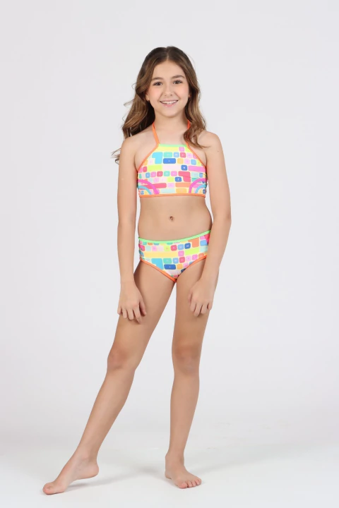Biquini Cropped Kids Julia Connect - Siri
