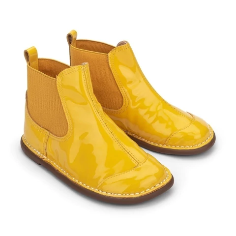 Galocha Couro Verniz Sol - Petit Cheval