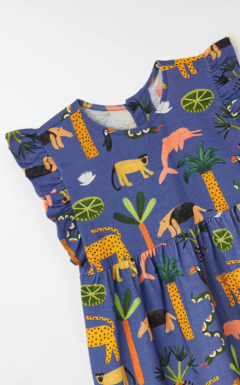 Vestido Malha Amazonicos - Fabula