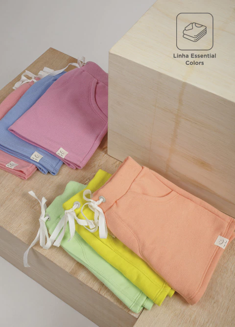 Saia Moletom Azul - Bugbee