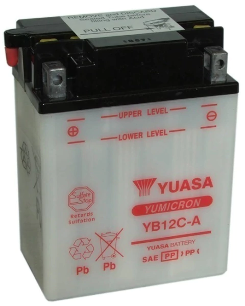 Batería Moto Yuasa Yb12c-a - comprar online