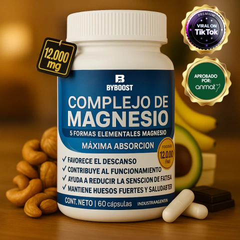 MultiMagnesio 5 en 1 - ByBoost Línea Vital - comprar online