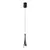 Pendente Led Noet 5W 3000K PRETO - comprar online