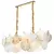 Pendente Musche Ori 90cm 11XE14 - comprar online