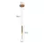 Pendente Led Zana 3W 3000K OURO CHAMPAGNE MARMORE - Boutique dos Leds