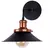 Luminária Arandela De Parede Retrô Melbourne Preto E Cobre - Neo Iluminação - comprar online