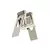 Kit 2 Garras Presilhas Para Trilho Mag Skaly