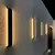 Arandela Led Wezar 20W 3000K 60CM IP65 PRETA - comprar online