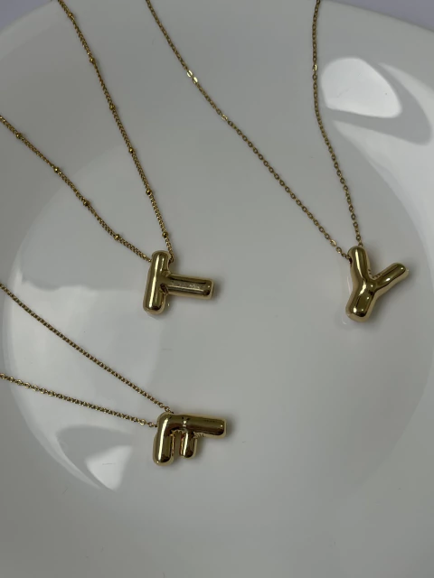 Collar para iniciales