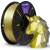 Filamento PLA Duo Color Alumínio e Dourado - 1KG