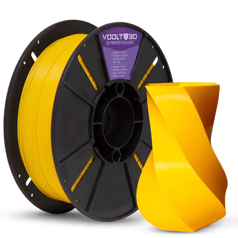 Filamento PET-G HF Premium Amarelo - 1KG