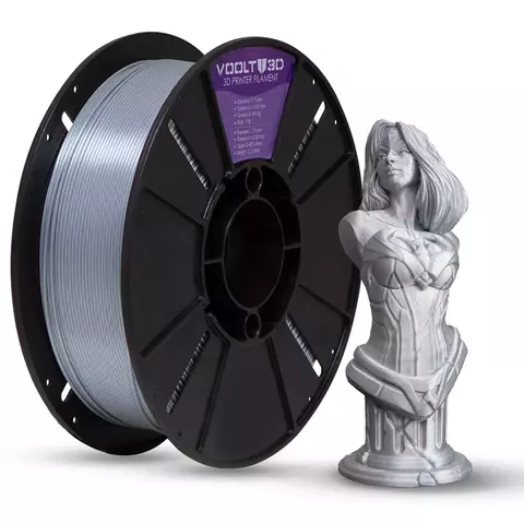 Filamento PLA Alumínio V-Silk - 1KG