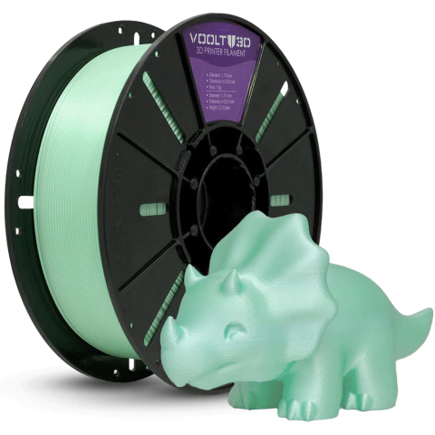 Filamento PLA Verde Macaron Velvet - 1KG
