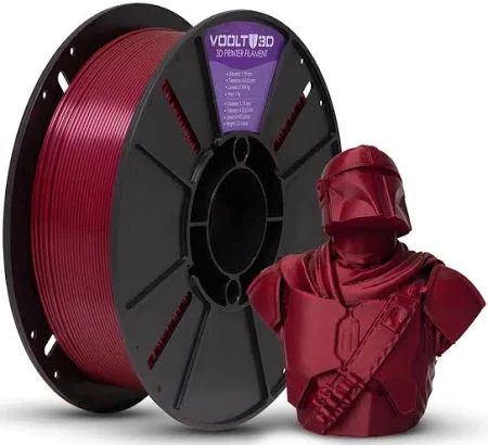 Filamento PLA Vermelho Marsala 1KG Premium