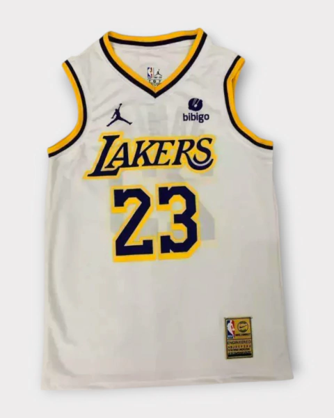 LAKERS BRANCA GOLA DUPLA - comprar online