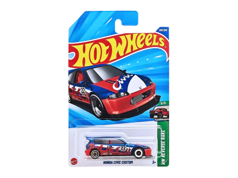 Hot Wheels Autos Coleccionables HW: Reverse Rake Honda Civic