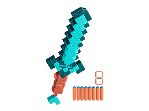 NERF Espada Minecraft Diamond Sword