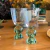 Conjunto de Copos em Vidro Base Esfera