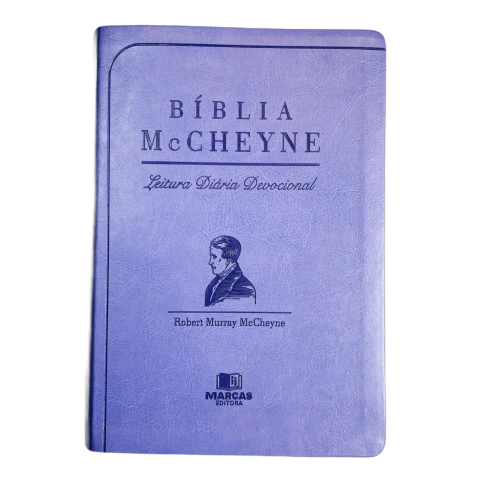 Bíblia McCheyne 2025 Lilás – Plano de leitura devocional anual de Robert Murray McCheyne