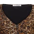 CHEETAH RUFFLED TOP - Vintage affection
