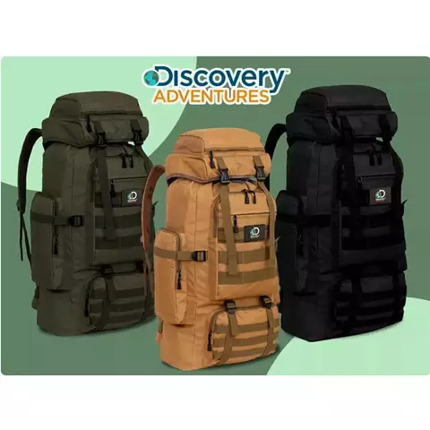 MOCHILA DE CAMPING DISCOVERY 70+10LTS - comprar online
