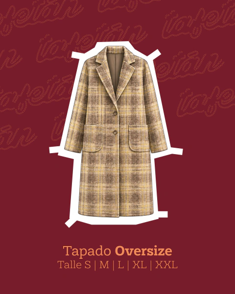 TAPADO OVERSIZE - TALLE 1 AL 5