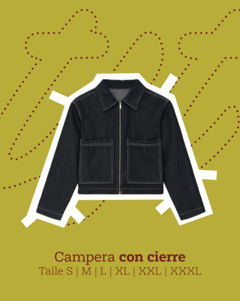 CAMPERA CON CIERRE