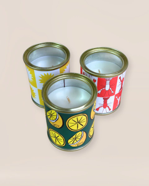 Trio de Velas Aromáticas