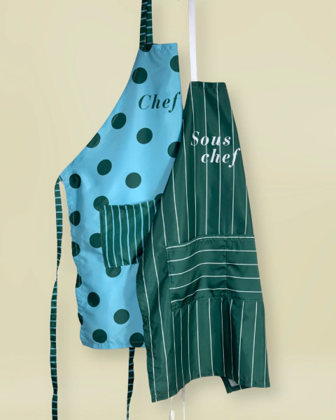 Dupla de Avental Chef & Sous chef - comprar online