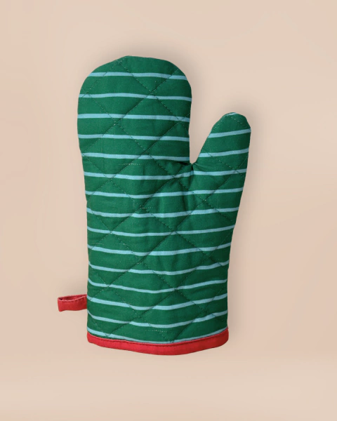 Luva Térmica Verde Listras - comprar online