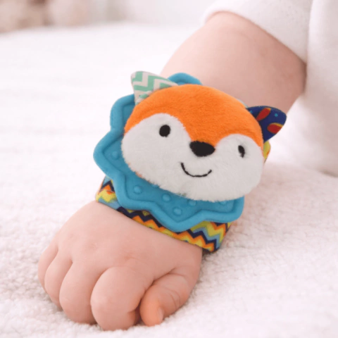 Pulsera con mordillo de animales