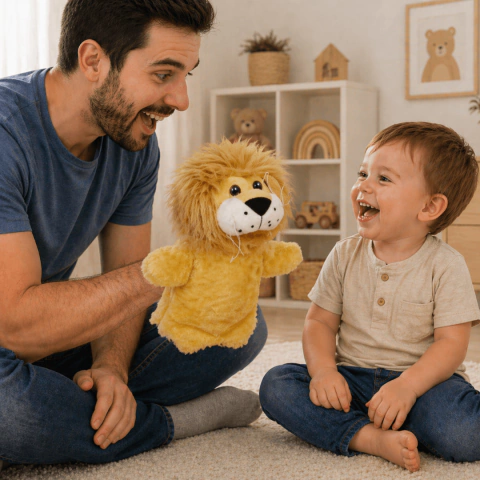 Títeres Animales con Sonido de Peluche - comprar online