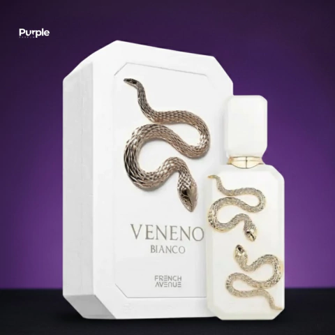 Perfume Veneno Bianco French Avenue Eau de Parfum 100ml Original Lacrado Unissex Árabe
