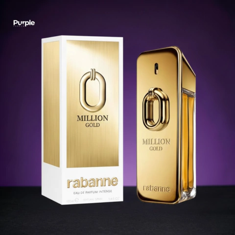 Perfume Million Gold Paco Rabanne Eau de Parfum 100ml Original Lacrado Masculino