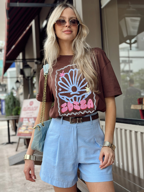 Tee Ibiza Marrom - comprar online