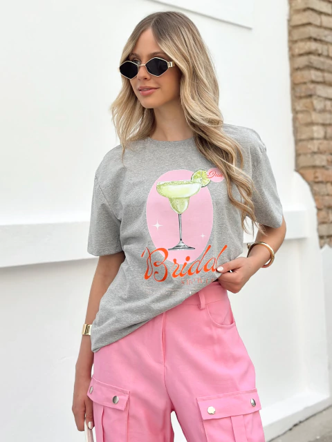 Tee Bridal Cinza - comprar online